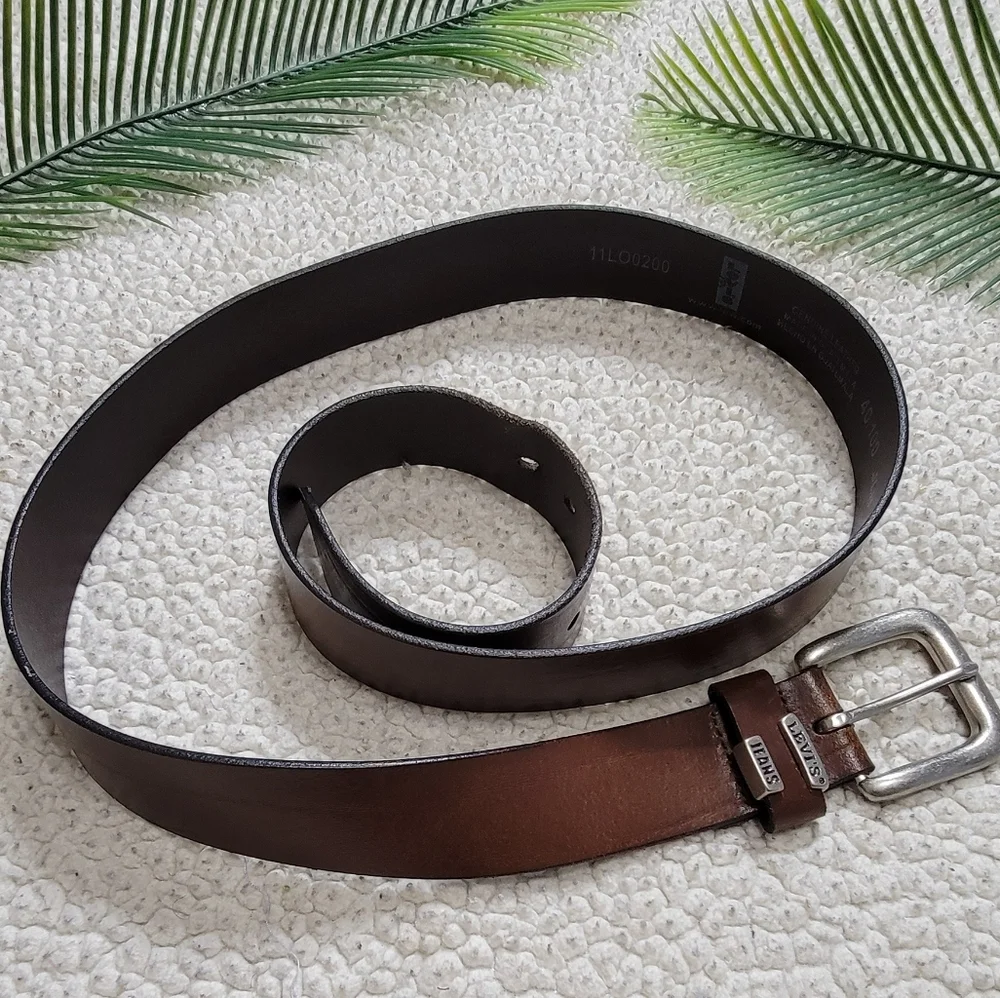 Levis Jean Brown‎ Leather Belt